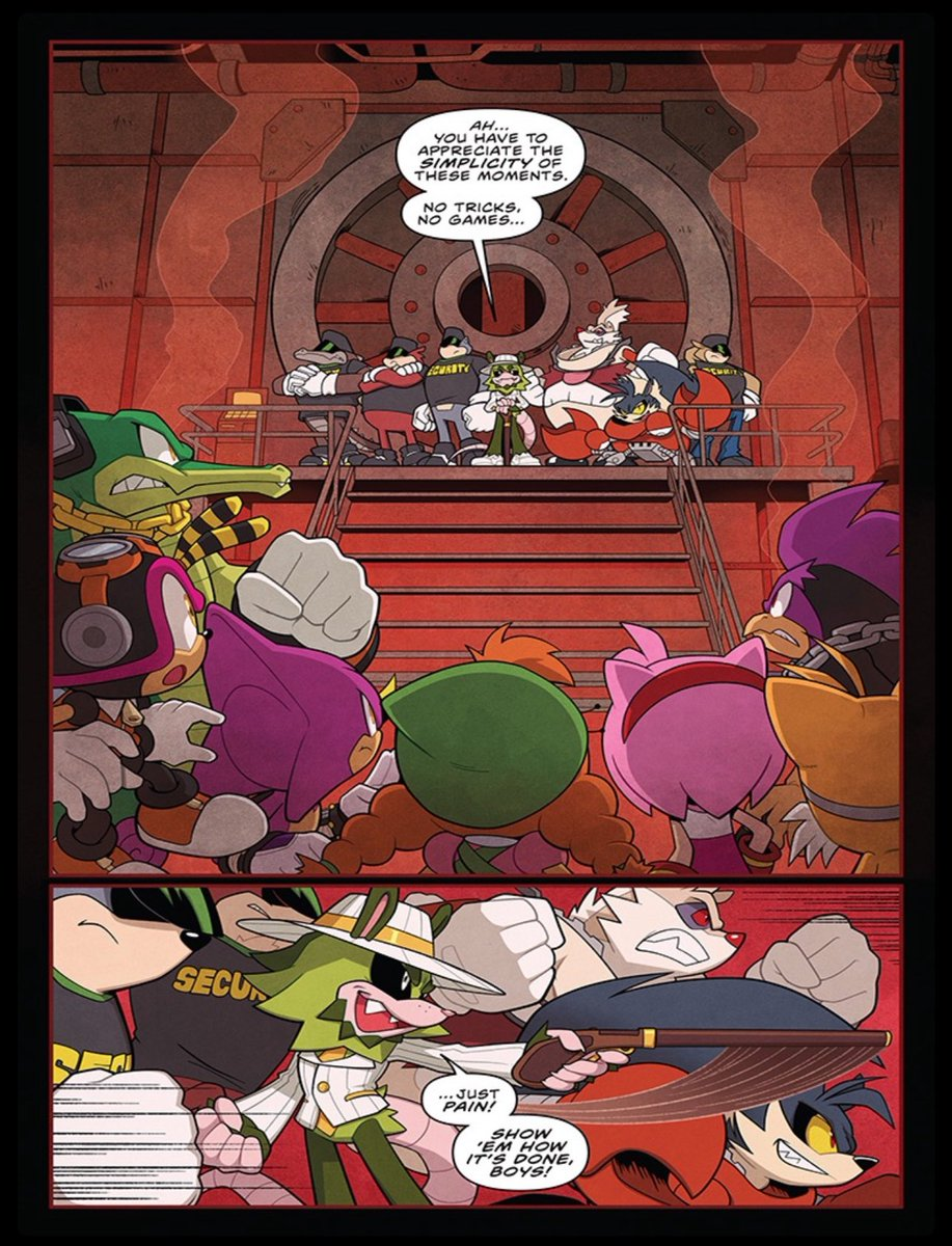 IDW Sonic the Hedgehog Issue 74 preview pages