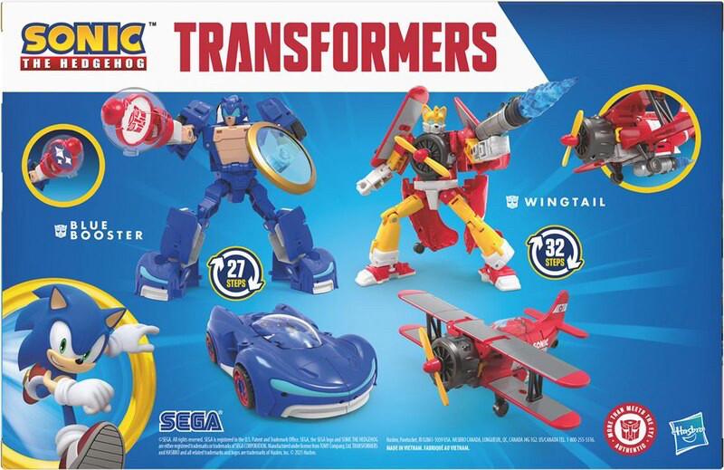 Hasbro's Transformers unveils new toy line-up with Sonic the Hedgehog in latest collaboration